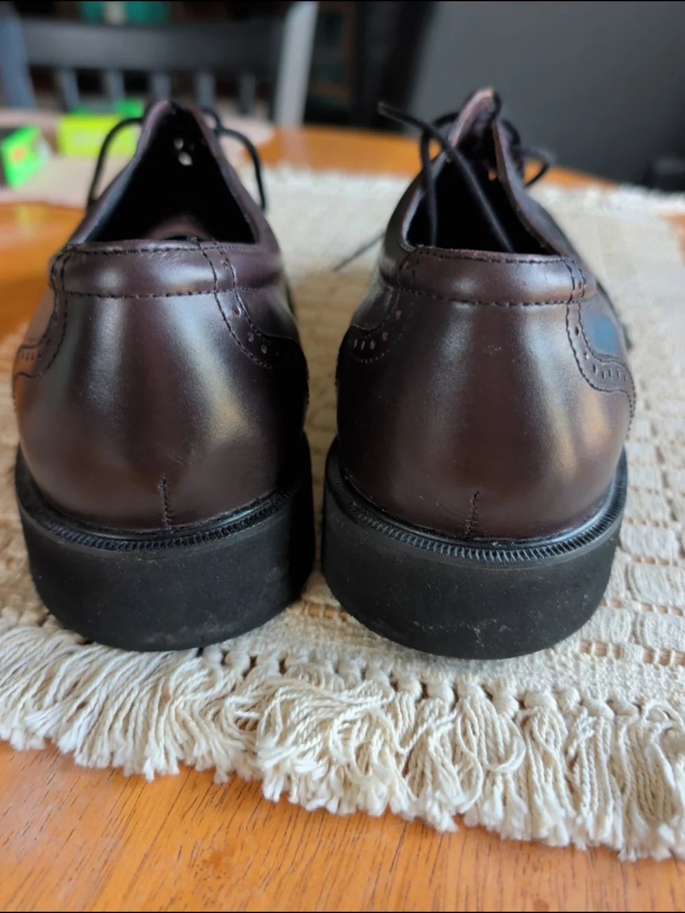 Rockport Dresports Brown Leather Wingtip Oxford Dress Shoes Mens' Sz 10